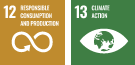 13 Climate Action　12 Responsible Consumption and Production